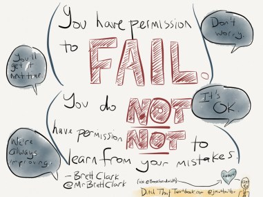 Yes, even you have permission to fail! Just make sure that you learn and grow from those failures! https://www.flickr.com/photos/126588706@N08/14826069893/in/album-72157645530010989/