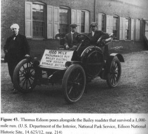 This electric car dates back to the 1890s at a time when electric vehicles outsold combustion engines at a rate of 10 to 1.