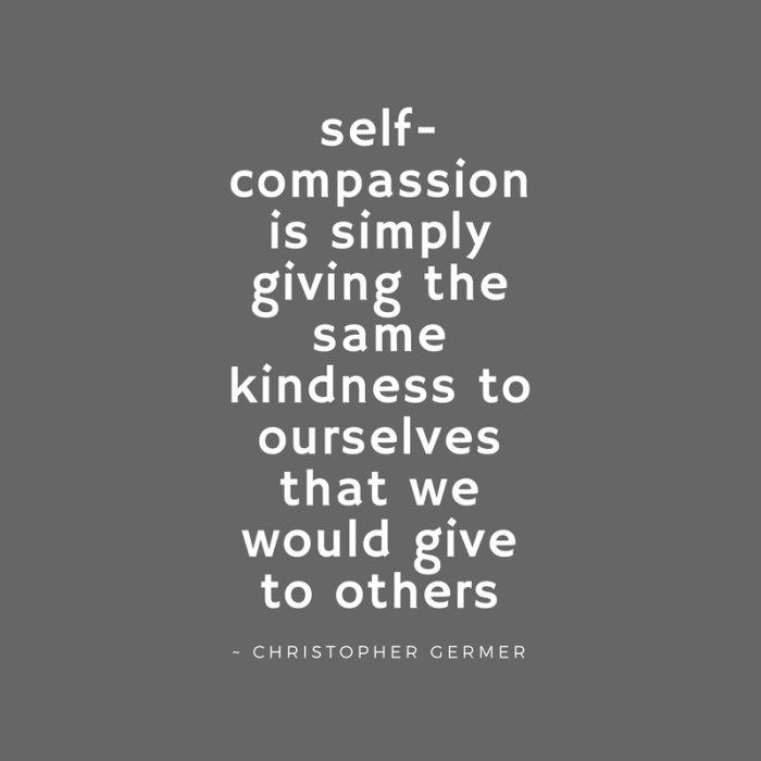 self-compassion is simply